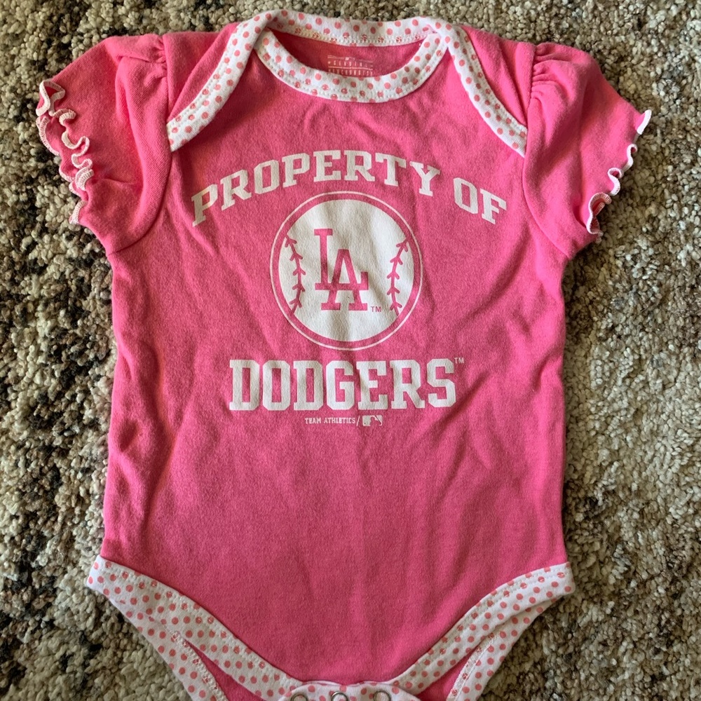 Dodgers onesie